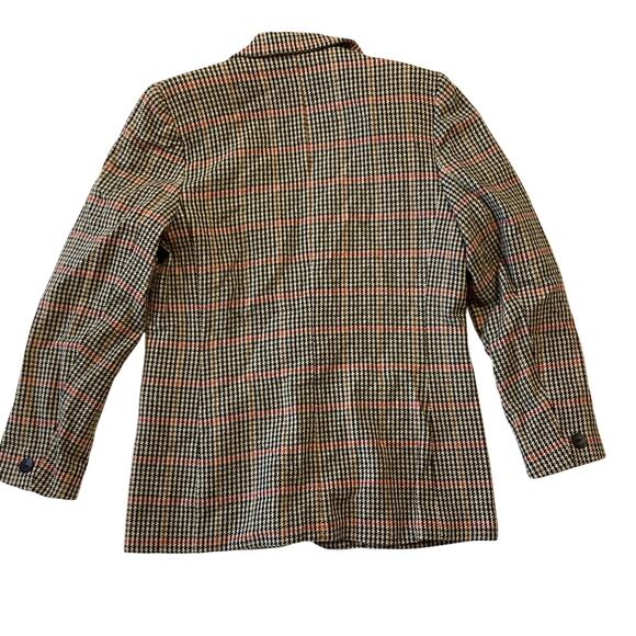 Vintage Joan Leslie Houndstooth Pattern Blazer - Picture 6 of 7